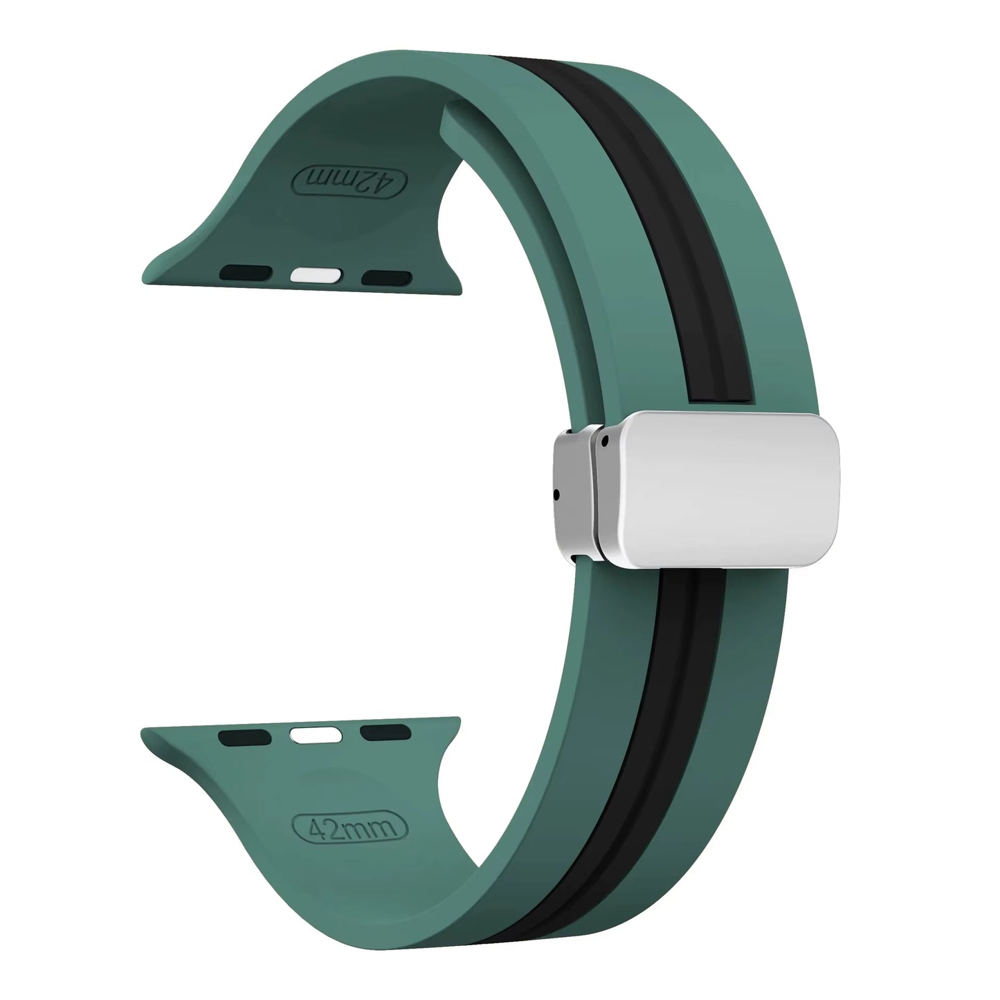 Silicone Strap for Watch Band 46Mm 44Mm 45Mm 49Mm 41Mm 42Mm 38 40Mm Bracelet Iwatch Correa Series 10 9 8 7 6 5 Ultra SE 2