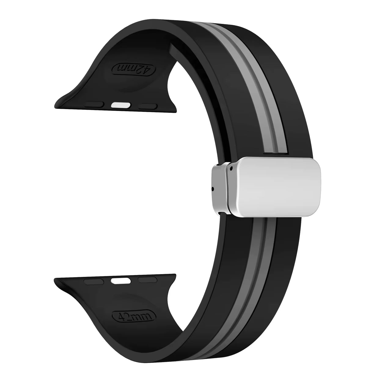 Silicone Strap for Watch Band 46Mm 44Mm 45Mm 49Mm 41Mm 42Mm 38 40Mm Bracelet Iwatch Correa Series 10 9 8 7 6 5 Ultra SE 2