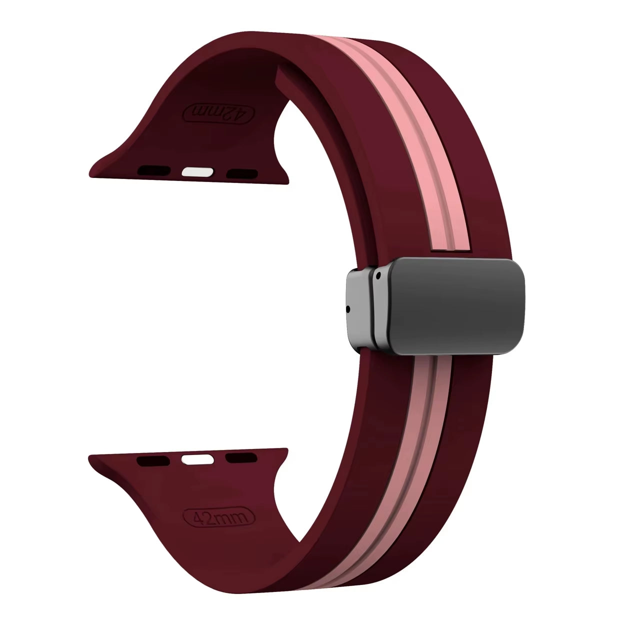 Silicone Strap for Watch Band 46Mm 44Mm 45Mm 49Mm 41Mm 42Mm 38 40Mm Bracelet Iwatch Correa Series 10 9 8 7 6 5 Ultra SE 2