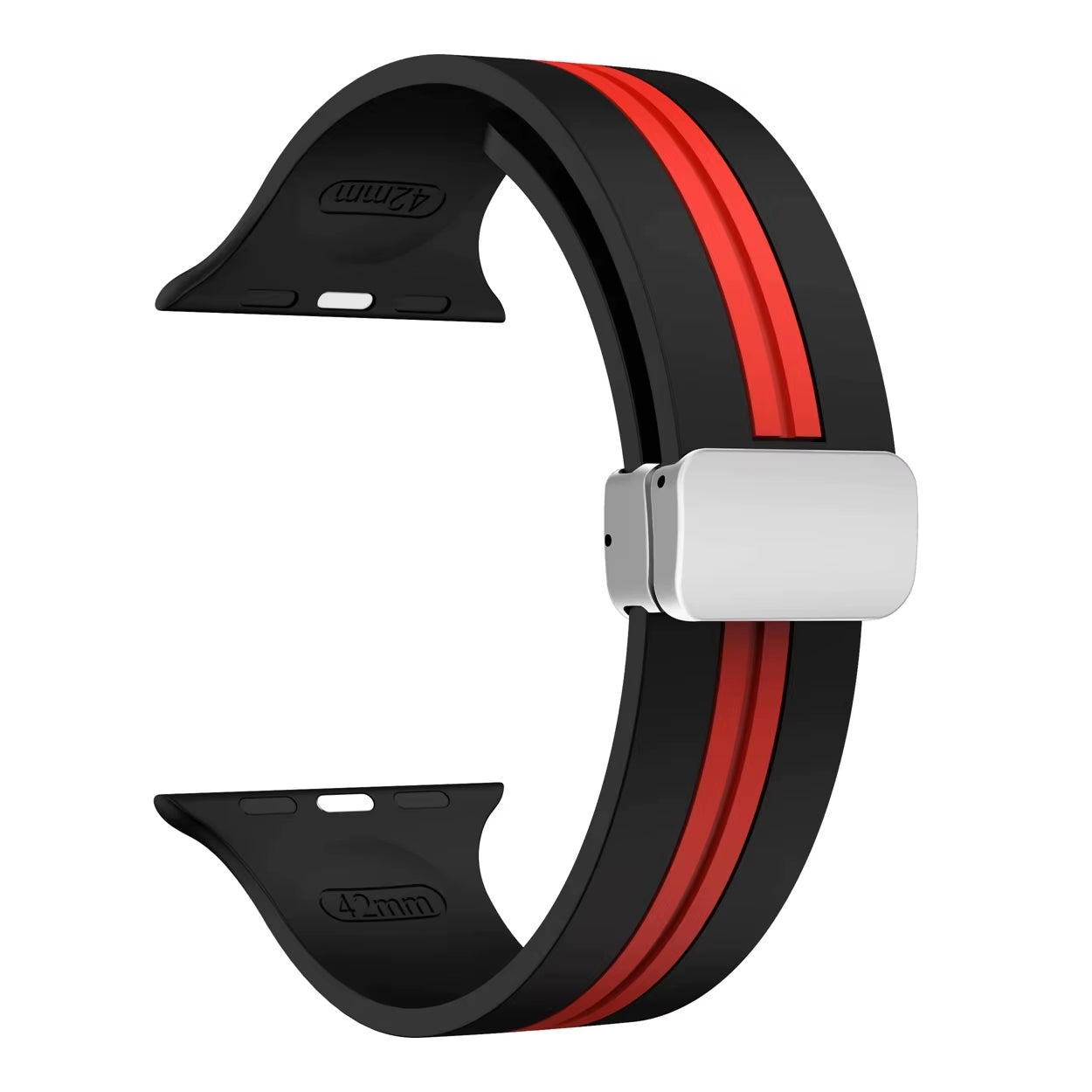 Silicone Strap for Watch Band 46Mm 44Mm 45Mm 49Mm 41Mm 42Mm 38 40Mm Bracelet Iwatch Correa Series 10 9 8 7 6 5 Ultra SE 2