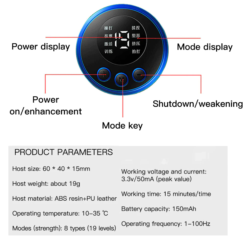 PulseRelief Neck Massager