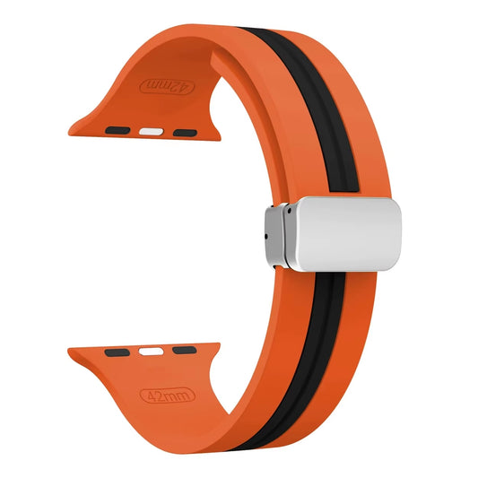 Silicone Strap for  Watch Band 46Mm 44Mm 45Mm 49Mm 41Mm 42Mm 38 40Mm Bracelet Iwatch Correa Series 10 9 8 7 6 5 Ultra SE 2