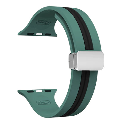 Silicone Strap for  Watch Band 46Mm 44Mm 45Mm 49Mm 41Mm 42Mm 38 40Mm Bracelet Iwatch Correa Series 10 9 8 7 6 5 Ultra SE 2