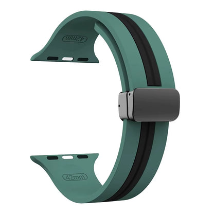 Silicone Strap for  Watch Band 46Mm 44Mm 45Mm 49Mm 41Mm 42Mm 38 40Mm Bracelet Iwatch Correa Series 10 9 8 7 6 5 Ultra SE 2